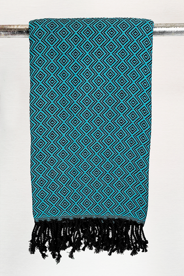 Se Hamam Black base Diamond tyrkis - 100*180cm ❤ Hamam ❤ Hurtig levering: 1 - 2 Hverdage samt billig fragt ❤ Varenummer: HA-46607066005844 og barcode / Ean: på lager - Kæmpe udvalg i Håndklæder - Over 350 kendte brands på udsalg